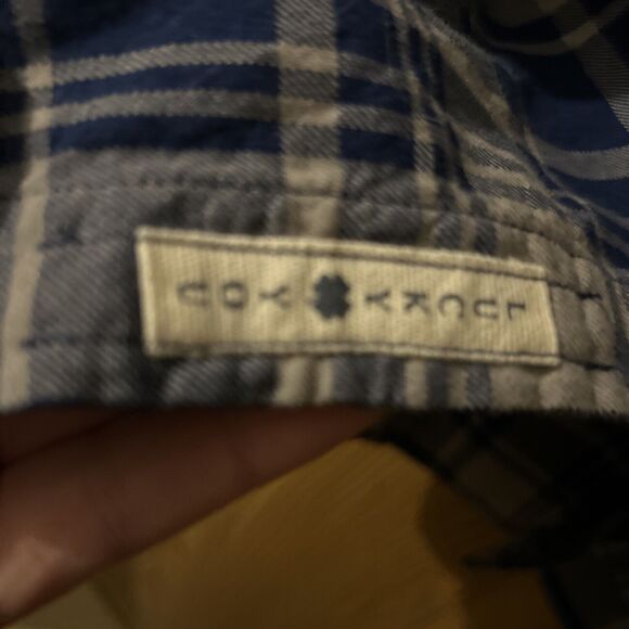 Lucky Brand Western Mens Medium Button Up Plaid Shirts LOT OF 2 Sportswear Prep - Picture 11 of 13